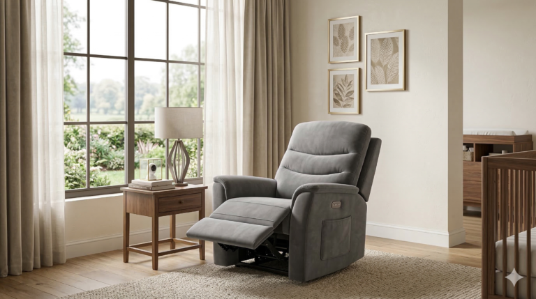 Leia mais sobre o artigo As 5 Melhores Poltronas do Papai para Descanso e Amamentação em 2026